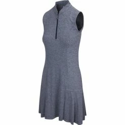 Greg Norman Women's Heather Sleeveless Dress -Shoes Sales Shop greg norman womens heather sleeveless dress navy heather 01 46178.1633116068