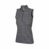 Greg Norman Women's Heathered Dot Sleeveless Polo 1 Greg Norman Women's Heathered Dot Sleeveless Polo -Shoes Sales Shop greg norman womens heathered dot sleeveless polo black 01 00664.1651765028