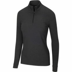 Greg Norman Women's Peached Heather 1/4 Zip 13 Greg Norman Women's Peached Heather 1/4 Zip -Shoes Sales Shop greg norman womens peached heather 1 4 zip black heather 01 62800.1633111170