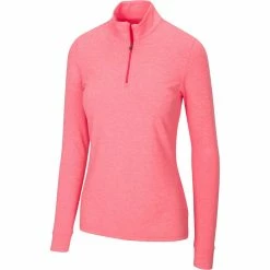 Greg Norman Women's Peached Heather 1/4 Zip 14 Greg Norman Women's Peached Heather 1/4 Zip -Shoes Sales Shop greg norman womens peached heather 1 4 zip field poppy heather 01 01802.1633111170
