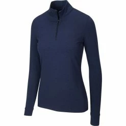 Greg Norman Women's Peached Heather 1/4 Zip 15 Greg Norman Women's Peached Heather 1/4 Zip -Shoes Sales Shop greg norman womens peached heather 1 4 zip navy heather 01 93420.1633111170