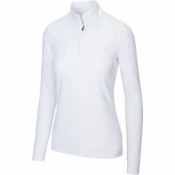 Greg Norman Women's Peached Heather 1/4 Zip 12 Greg Norman Women's Peached Heather 1/4 Zip -Shoes Sales Shop greg norman womens peached heather 1 4 zip white 01 1 49475.1633111169