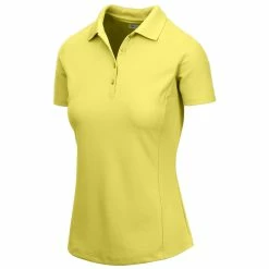 Greg Norman Women's Short Sleeve Protek Micro Pique Polo -Shoes Sales Shop greg norman womens short sleeve protek micro pique polo sunbright 01 12466.1633463944
