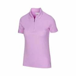Greg Norman Women's Zip Polo -Shoes Sales Shop greg norman womens zip polo primrose 01 37883.1644418951