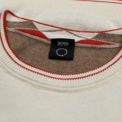 Hugo Boss Ritom Sweater 19 Hugo Boss Ritom Sweater -Shoes Sales Shop hugo boss ritom sweater open white 03 61659.1636975106