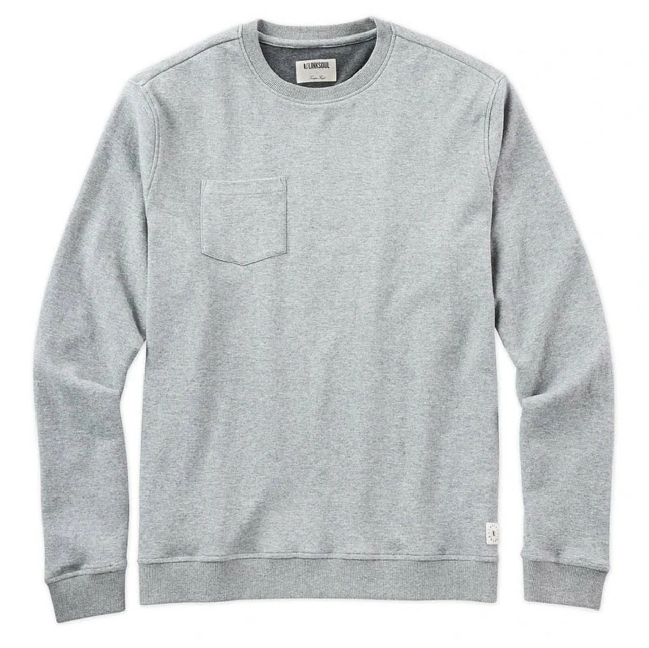 Linksoul Pocket Crewneck Sweatshirt 3 Linksoul Pocket Crewneck Sweatshirt