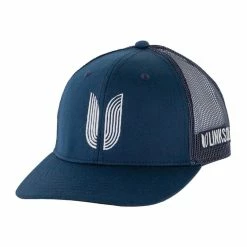 Linksoul The Groove Trucker Hat -Shoes Sales Shop linksoul the groove trucker hat navy 01 35937.1676598287