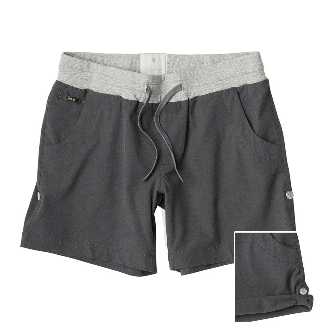 Linksoul Women's 4-Way Stretch Adjustable Length Shorts 3 Linksoul Women's 4-Way Stretch Adjustable Length Shorts