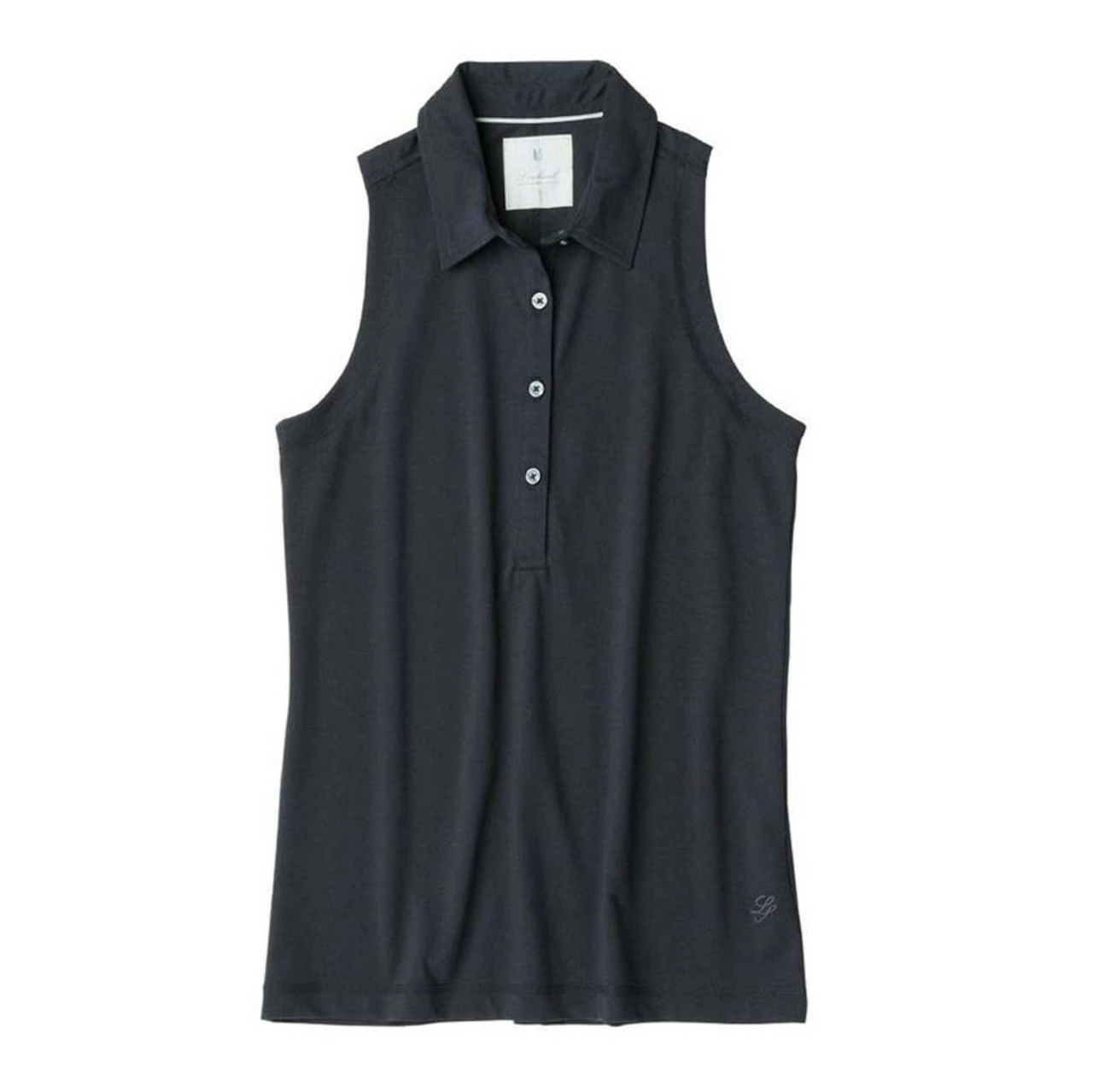 Linksoul Women's Cotton Sleeveless Polo 4 Linksoul Women's Cotton Sleeveless Polo - Image 2