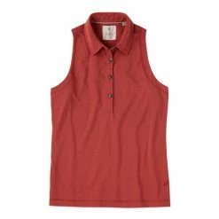 Linksoul Women's Cotton Sleeveless Polo 11 Linksoul Women's Cotton Sleeveless Polo -Shoes Sales Shop linksoul womens cotton sleeveless polo cedar 01 32620.1633458737