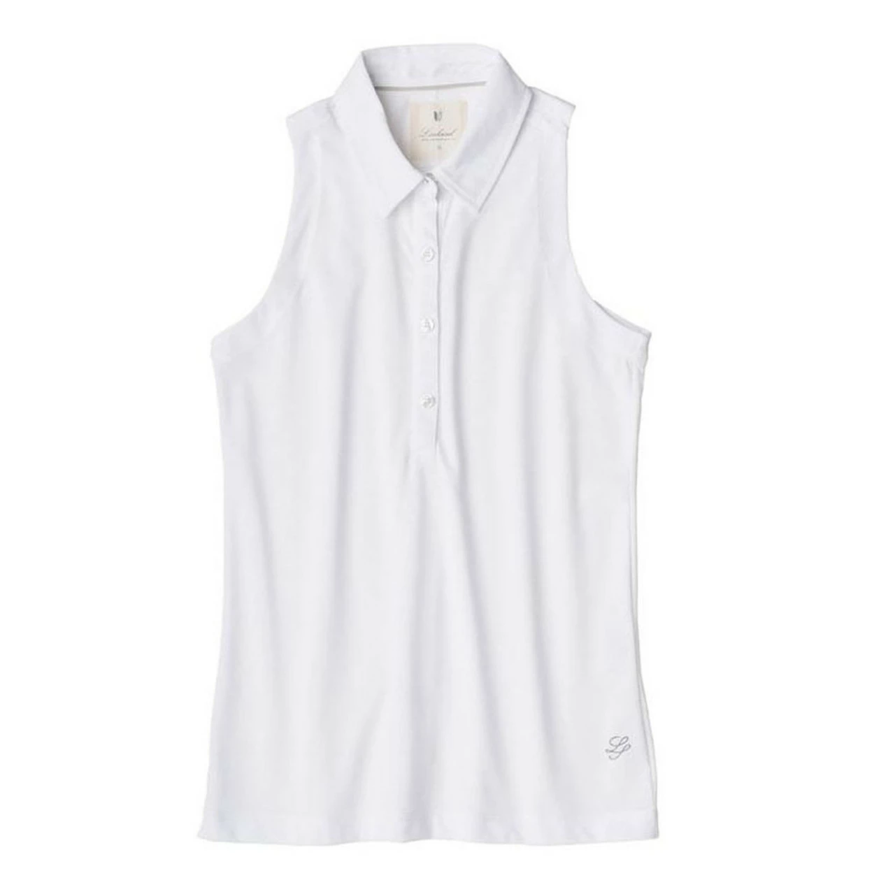 Linksoul Women's Cotton Sleeveless Polo 5 Linksoul Women's Cotton Sleeveless Polo - Image 3