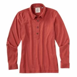 Linksoul Women's Roll Up Long Sleeve Polo 10 Linksoul Women's Roll Up Long Sleeve Polo -Shoes Sales Shop linksoul womens roll up long sleeve polo cedar 01 70606.1633458543