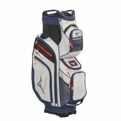 Mizuno New BR-D4C Cart Bag -Shoes Sales Shop mizuno br d4c cart bag heathered grey navy 03 81847.1664828149