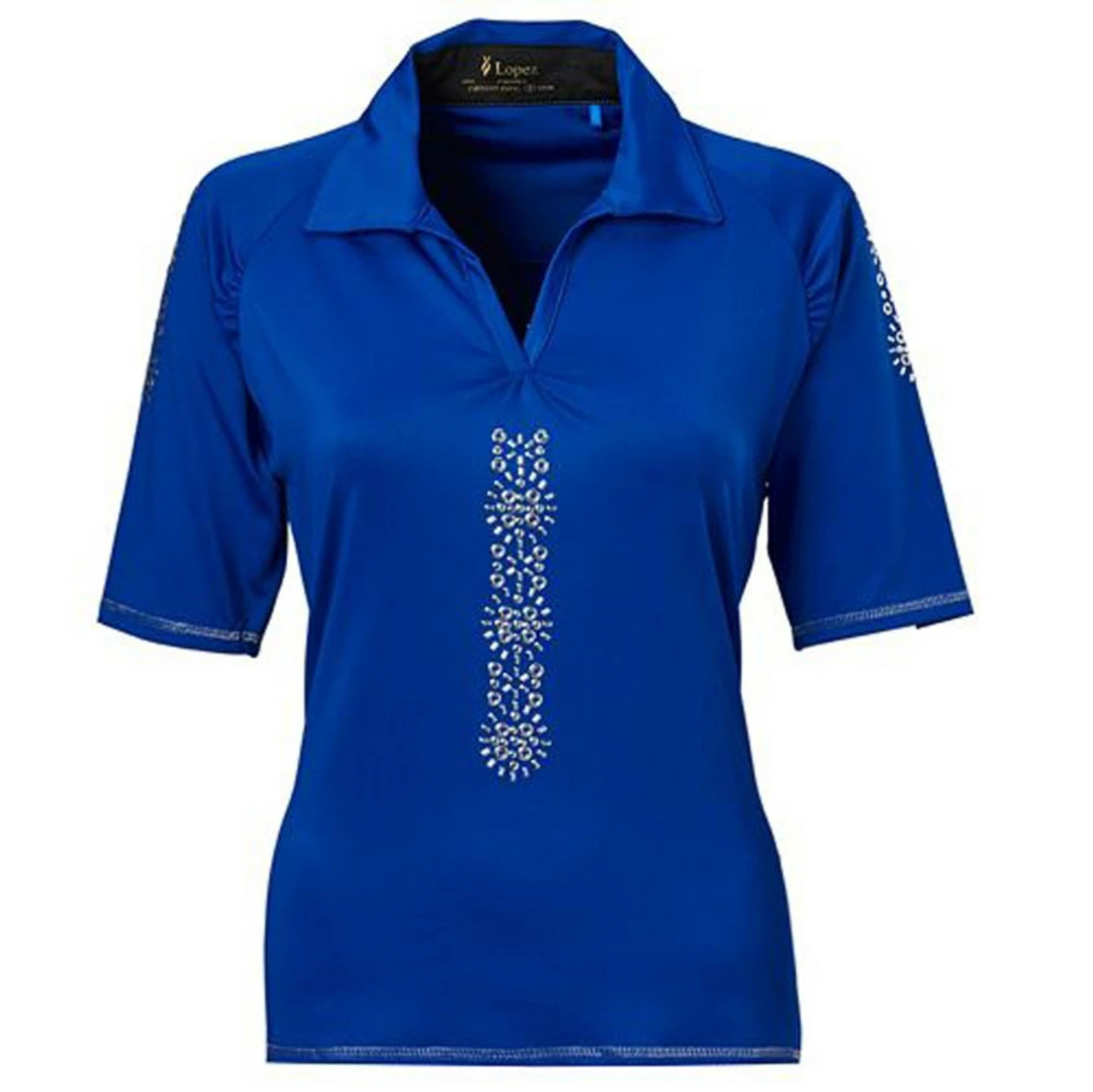 Nancy Lopez Attract Short Sleeve Polo 4 Nancy Lopez Attract Short Sleeve Polo - Image 2