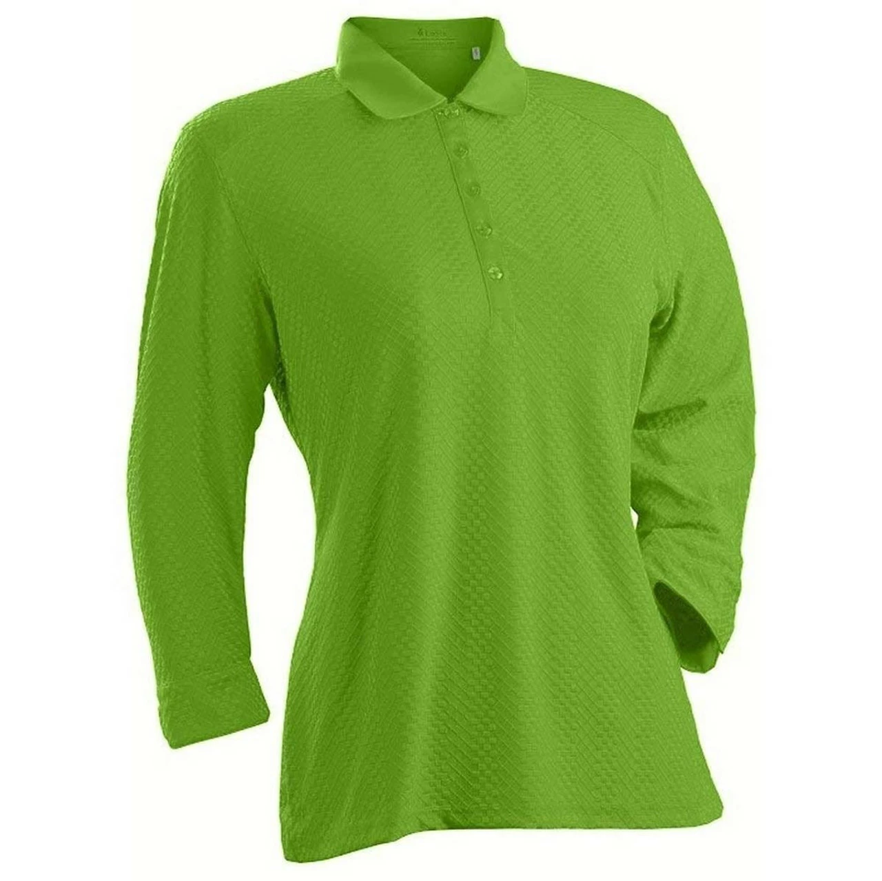 Nancy Lopez Grace 3/4 Sleeve Polo - Plus Size 4 Nancy Lopez Grace 3/4 Sleeve Polo - Plus Size - Image 2