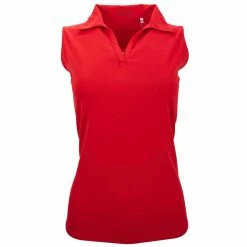 Nancy Lopez Legacy Sleeveless Polo -Shoes Sales Shop nancy lopez legacy sleeveless polo cherry 01 47404.1648051775