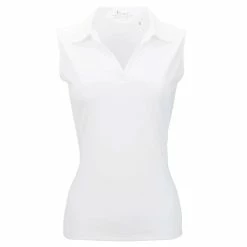 Nancy Lopez Legacy Sleeveless Polo -Shoes Sales Shop nancy lopez legacy sleeveless polo white 01 48550.1648051775