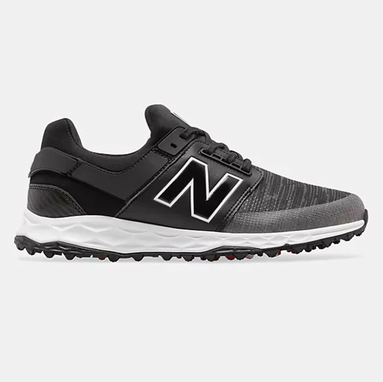 New Balance Men's Fresh Foam Links SL Golf Shoes - Black 3 New Balance Men's Fresh Foam Links SL Golf Shoes - Black