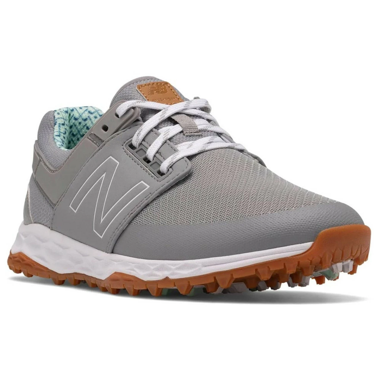 New Balance Women's Fresh Foam Links SL Golf Shoes - Grey/Blue 5 New Balance Women's Fresh Foam Links SL Golf Shoes - Grey/Blue - Image 3