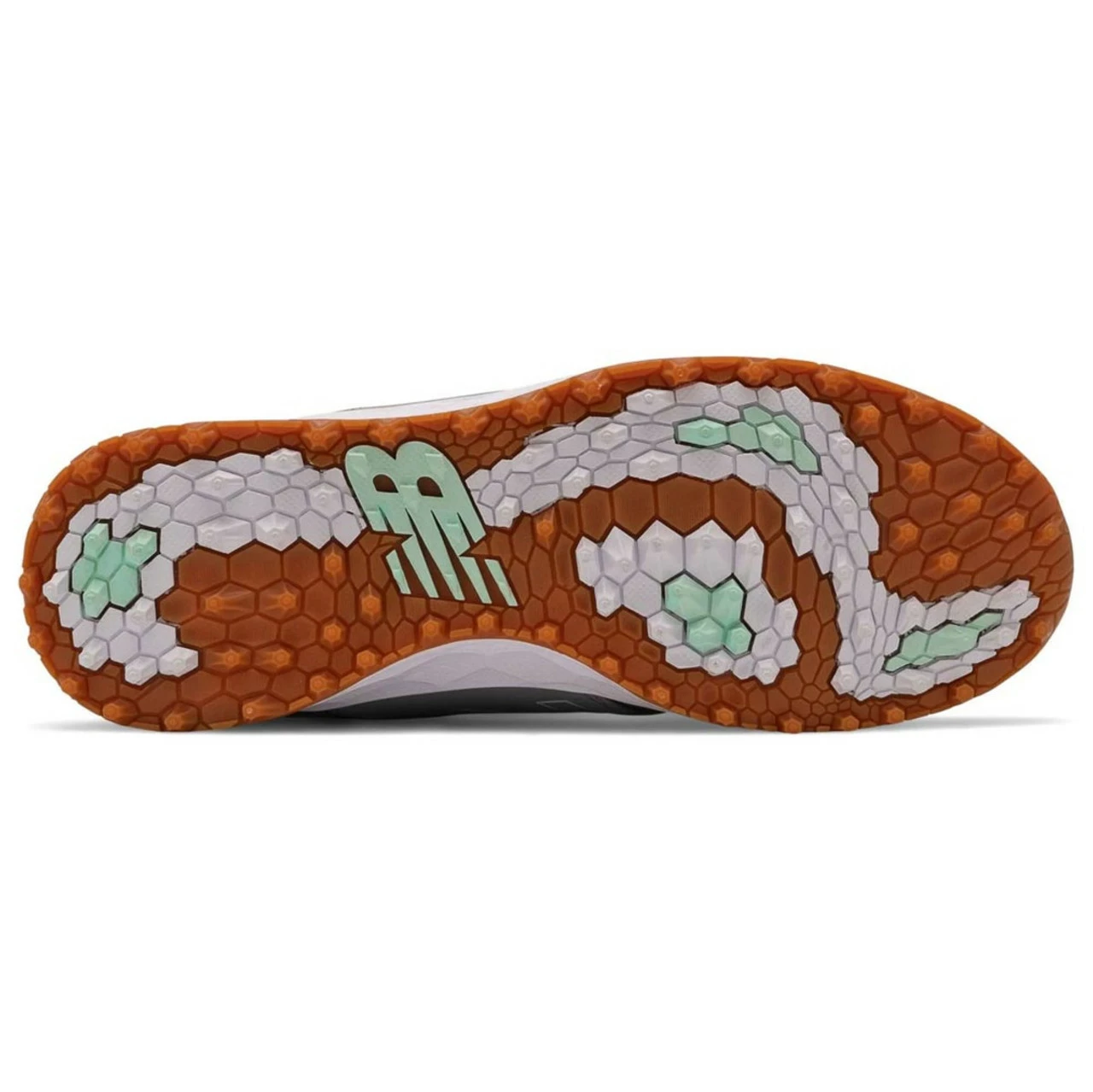 New Balance Women's Fresh Foam Links SL Golf Shoes - Grey/Blue 7 New Balance Women's Fresh Foam Links SL Golf Shoes - Grey/Blue - Image 5