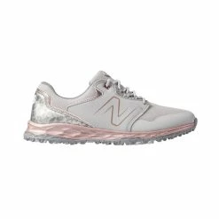 New Balance Women's Fresh Foam Links SL V2 Golf Shoes -Shoes Sales Shop new balance womens fresh foam links sl golf shoes grey rose 01 23722.1649795401