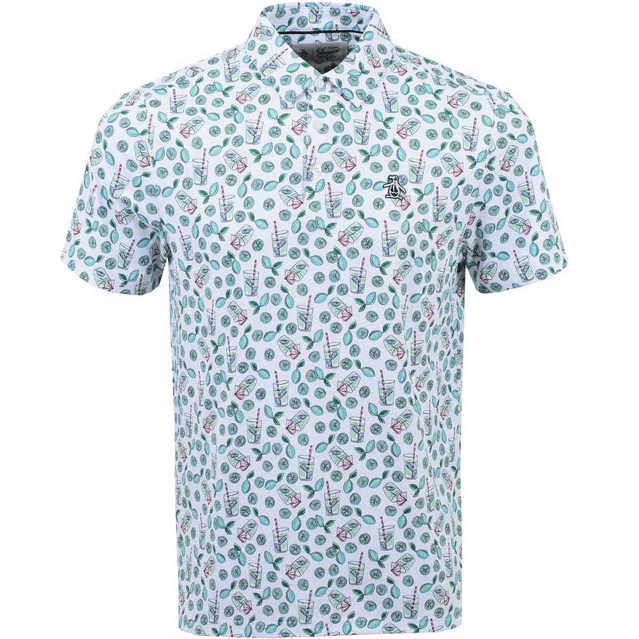 Original Penguin Lemonade Print Polo 5 Original Penguin Lemonade Print Polo - Image 3