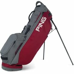 Ping Hoofer Lite Stand Bag -Shoes Sales Shop ping hoofer lite stand bag cardinal dark grey black 01 41610.1643988670