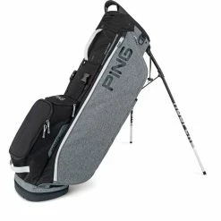 Ping Hoofer Lite Stand Bag -Shoes Sales Shop ping hoofer lite stand bag heather grey black white 01 1 93187.1643986715