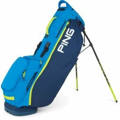 Ping Hoofer Lite Stand Bag -Shoes Sales Shop ping hoofer lite stand bag navy bright blue neon 01 1 55823.1643986715
