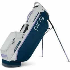 Ping Hoofer Lite Stand Bag -Shoes Sales Shop ping hoofer lite stand bag navy light grey lavender 01 08844.1643988670