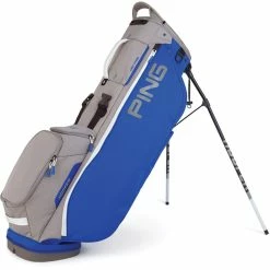 Ping Hoofer Lite Stand Bag -Shoes Sales Shop ping hoofer lite stand bag royal silver white 01 1 30058.1643986715