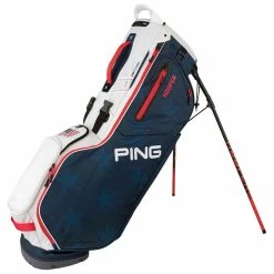 Ping Hoofer Stand Bag -Shoes Sales Shop ping hoofer stand bag navy white red 01 12153.1646323274