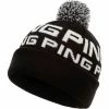 Ping Logo Bobble Beanie 1 Ping Logo Bobble Beanie -Shoes Sales Shop ping logo bobble beanie black white 01 33522.1643119936