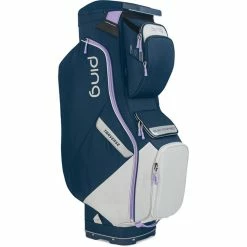 Ping Traverse Cart Bag -Shoes Sales Shop ping traverse cart bag navy light grey lavender 01 35681.1662670077