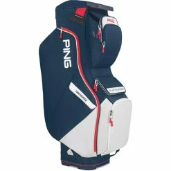 Ping Traverse Cart Bag -Shoes Sales Shop ping traverse cart bag navy white red 01 54789.1662670077