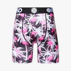 PSD Palms Flamingo Boxer Brief -Shoes Sales Shop psd palms flamingo boxer brief black 04 96833.1640810194