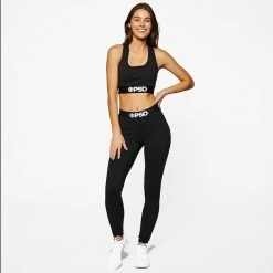 PSD Women's Solids Leggings 13 PSD Women's Solids Leggings -Shoes Sales Shop psd womens solids legging black 04 50766.1636748074