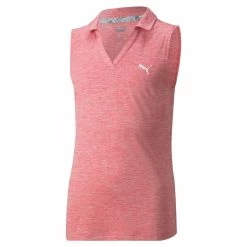 Puma Junior Girls Heather Polo 7 Puma Junior Girls Heather Polo -Shoes Sales Shop puma junior girls heather polo rapture rose heather 01 52767.1660831678