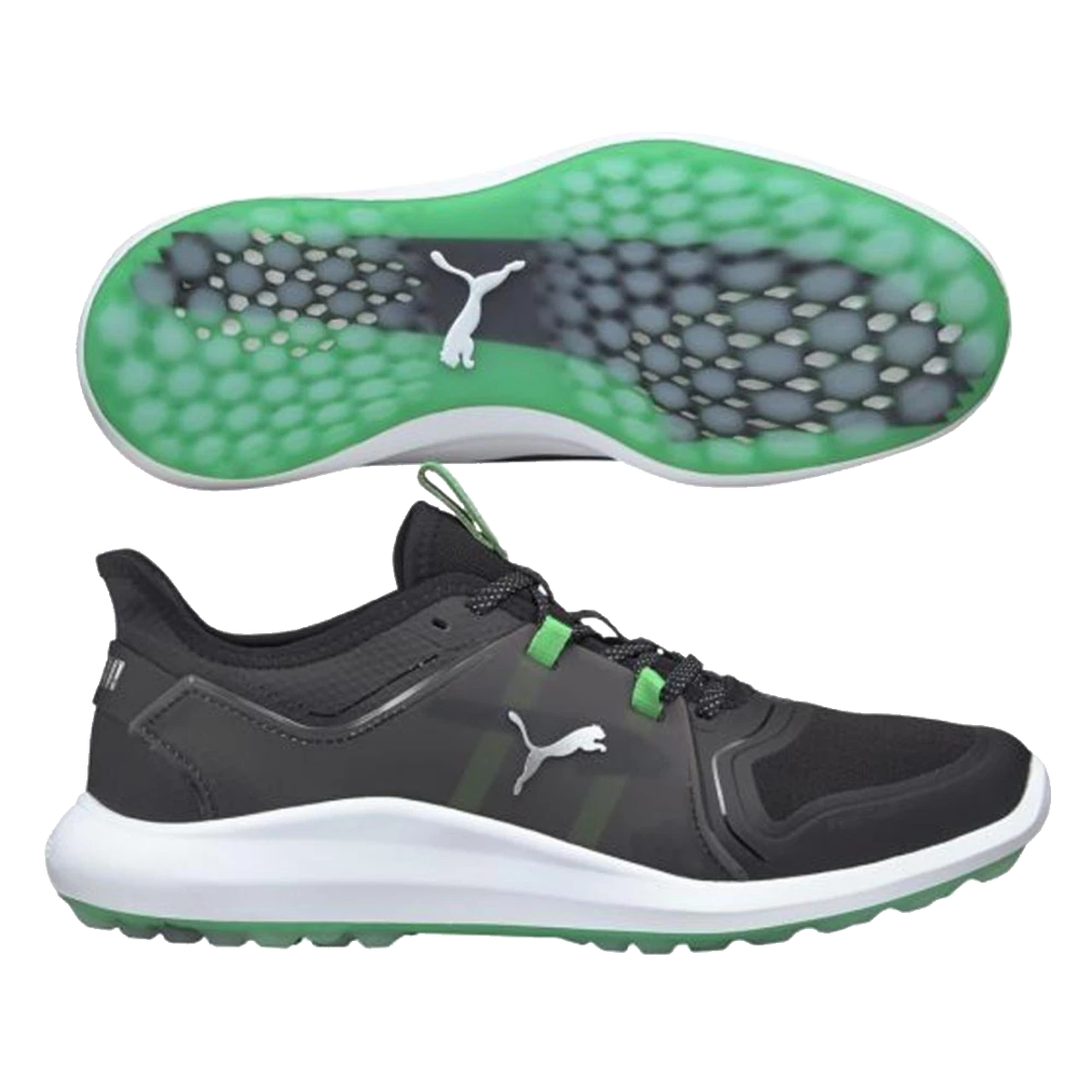 Puma Men's Limited Edition Ignite Fasten8 X Golf Shoes - Black/Irish Green 3 Puma Men's Limited Edition Ignite Fasten8 X Golf Shoes - Black/Irish Green