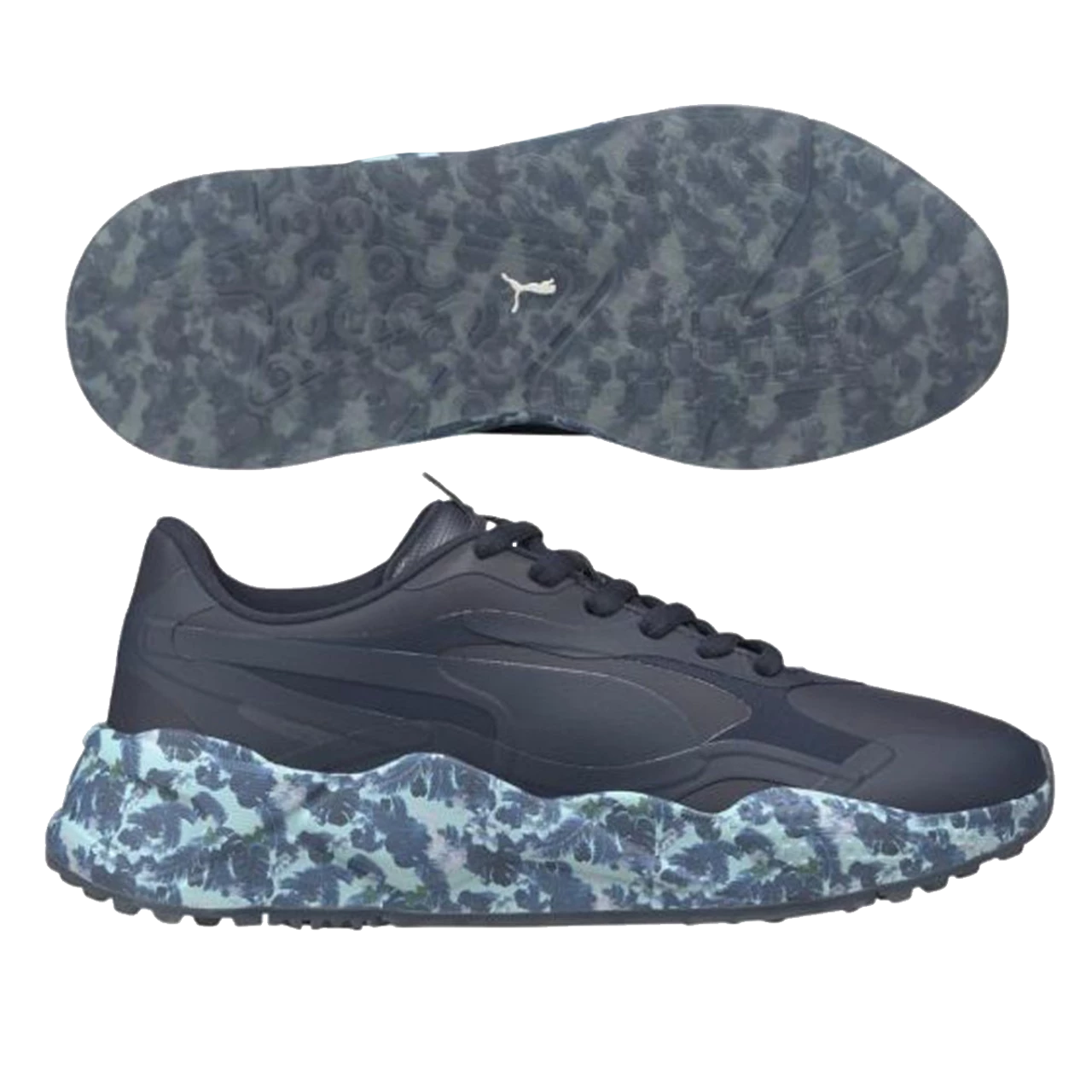 Puma Men's Limited Edition RS-G Paradise Golf Shoes - Navy Blazer/Blue Glow 3 Puma Men's Limited Edition RS-G Paradise Golf Shoes - Navy Blazer/Blue Glow