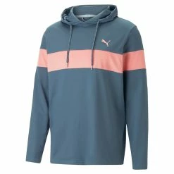 Puma Mattr Colorblock Hoodie -Shoes Sales Shop puma mattr colorblock hoodie evening sky flamingo pink 01 65396.1678220001