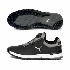 Puma Men's PROADAPT Alphacat Disc Golf Shoes 9 Puma Men's PROADAPT Alphacat Disc Golf Shoes -Shoes Sales Shop puma proadapt alphacat disc golf shoes black silver quiet shade 01 68596.1651780835
