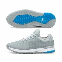 Puma Men's PROADAPT Alphacat Golf Shoes -Shoes Sales Shop puma proadapt alphacat golf shoes high rise silver ibiza blue 01 77051.1649191813