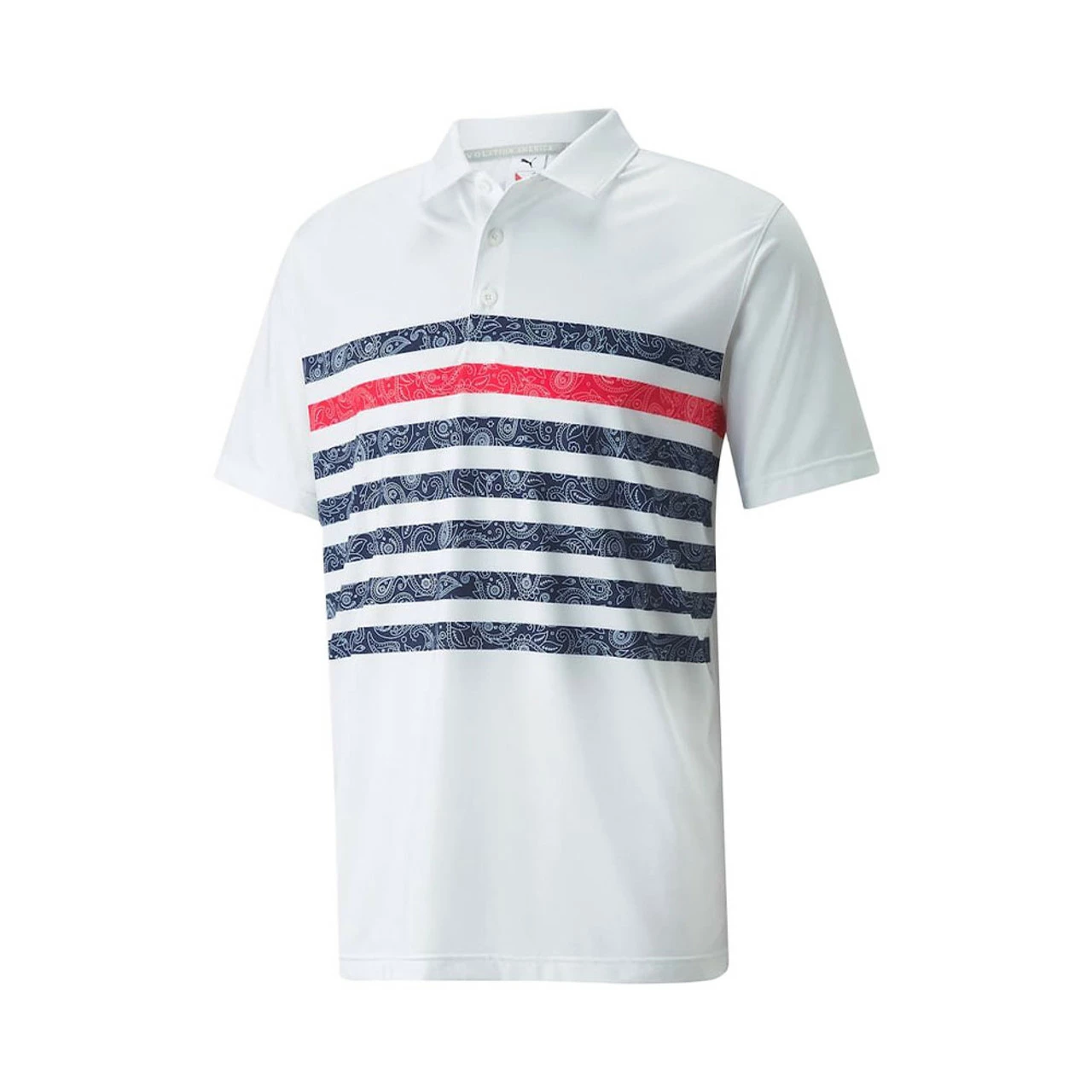 Puma Volition Paisley Stripe Polo 3 Puma Volition Paisley Stripe Polo