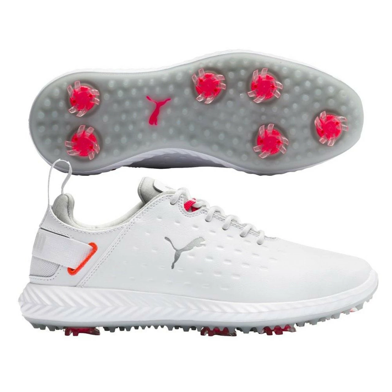 Puma Women's Ignite Blaze Pro Golf Shoes - White/High Rise 3 Puma Women's Ignite Blaze Pro Golf Shoes - White/High Rise