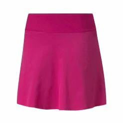 Puma Women's PWRSHAPE Solid Skort -Shoes Sales Shop puma womens pwrshape solid skort festival fuscia 01 56278.1660834081