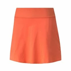 Puma Women's PWRSHAPE Solid Skort -Shoes Sales Shop puma womens pwrshape solid skort hot coral 01 92297.1660834081