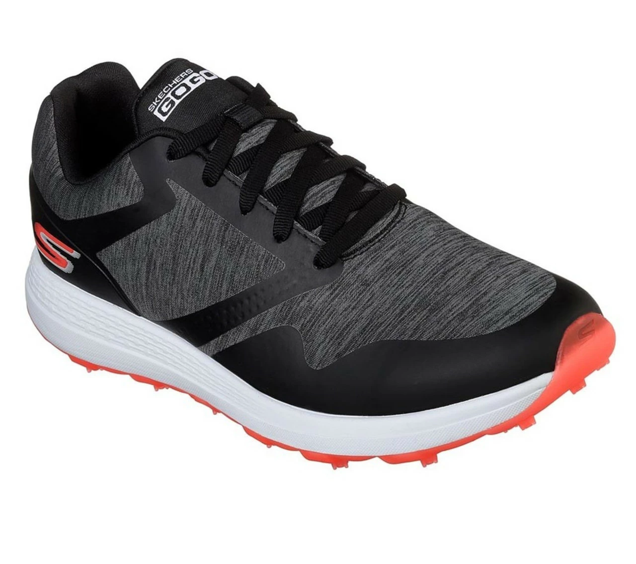 Skechers Women's Go Golf Max - Cut Golf Shoes - Black/Pink 5 Skechers Women's Go Golf Max - Cut Golf Shoes - Black/Pink - Image 3