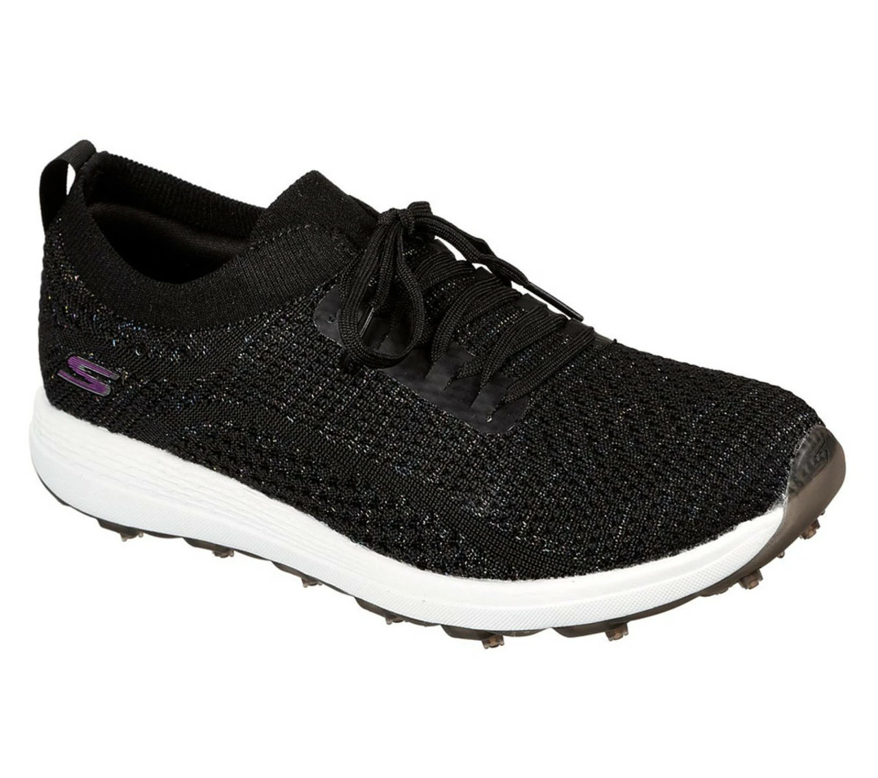 Skechers Women's Go Golf Max - Glitter Golf Shoes - Black/Multi 5 Skechers Women's Go Golf Max - Glitter Golf Shoes - Black/Multi - Image 3