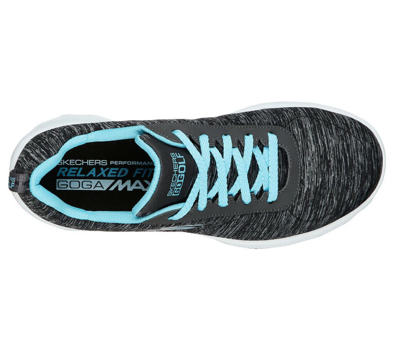 Skechers Women's Go Golf Walk Sport Golf Shoes - Black/Blue 6 Skechers Women's Go Golf Walk Sport Golf Shoes - Black/Blue - Image 4